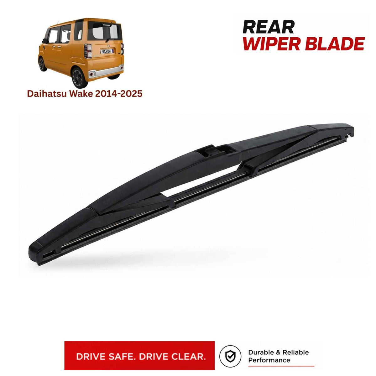 Buy Daihatsu Wake 2014-2025 Rear Wiper Blade in Pakistan at best Price