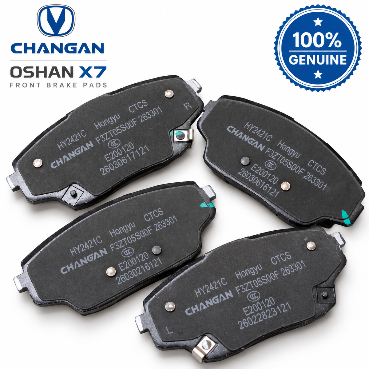 Buy Front Genuine Brake Pads Changan Oshan 2022-2025 X7 in Pakistan