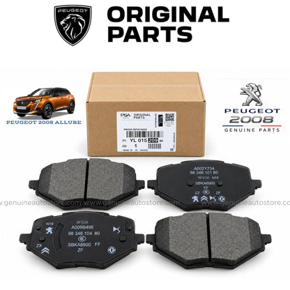 Buy Genuine Front Brake Pads for Peugeot 2008 Allure in Pakistan