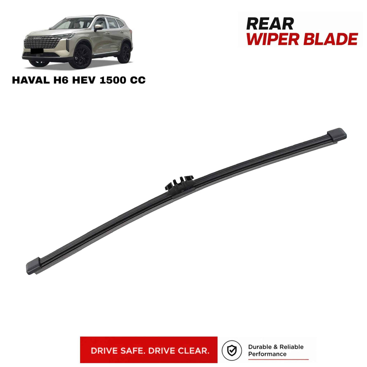 Buy Haval H6 Hev 1500 Cc Rear Wiper Blade in Pakistan at best Price