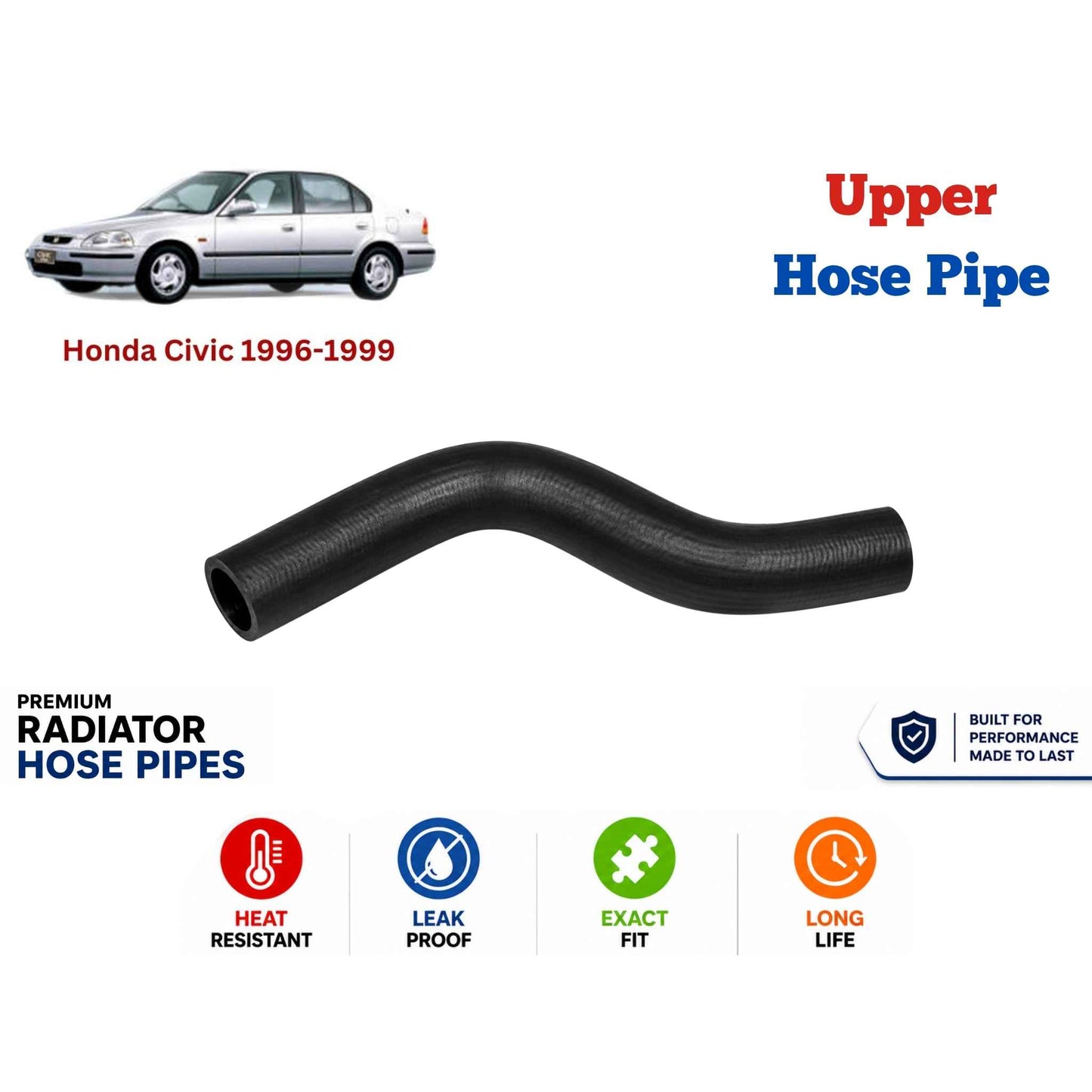 Buy Honda Civic 1996-1999 Upper Hose Pipe in Pakistan