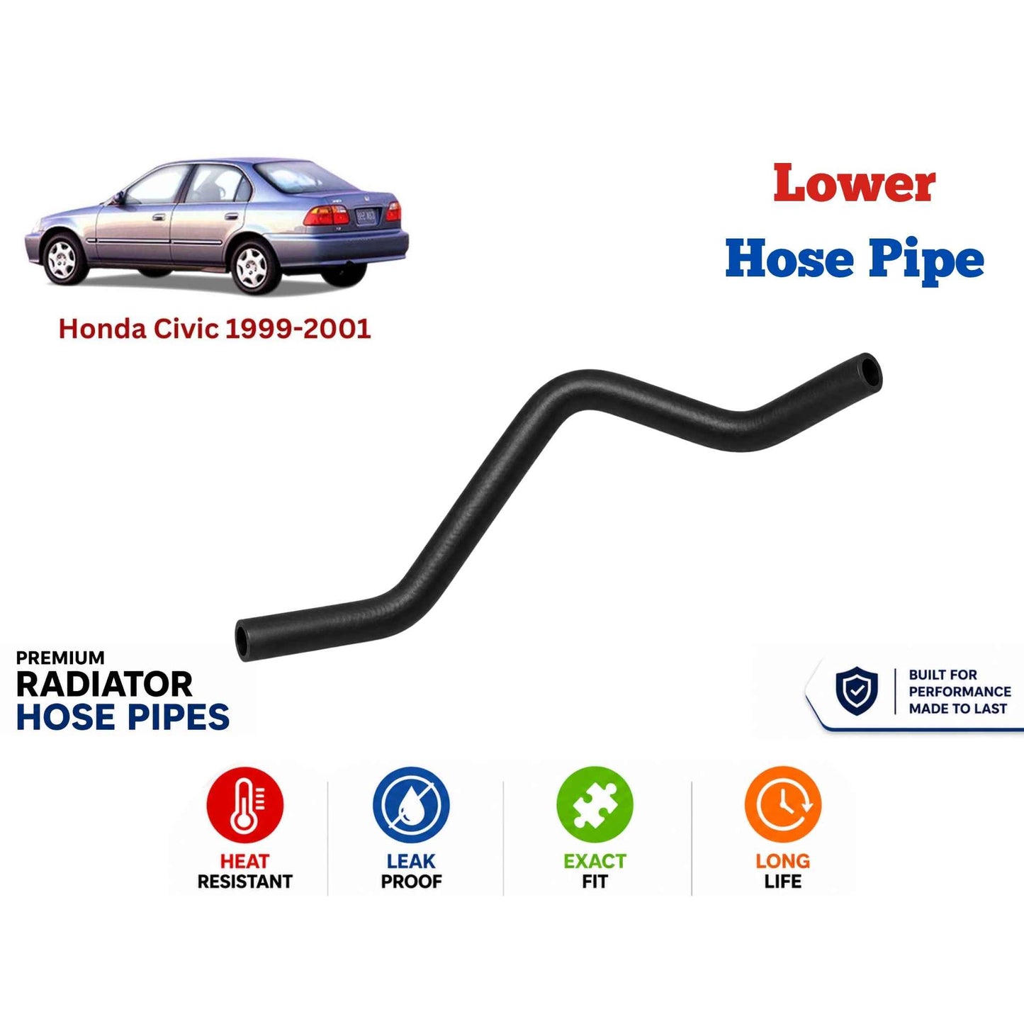 Buy Honda Civic 1999-2001 Lower Hose Pipe in Pakistan