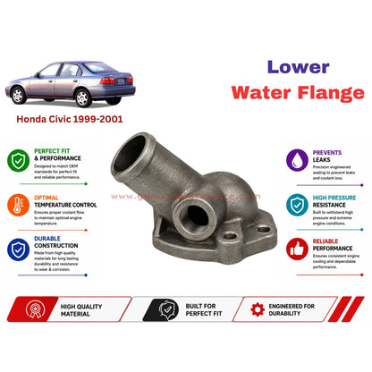 Buy Honda Civic 1999-2001 Lower Water Flange in Pakistan