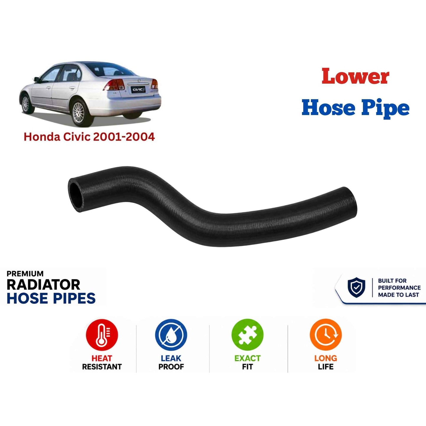 Buy Honda Civic 2001-2004 Lower Hose Pipe in Pakistan