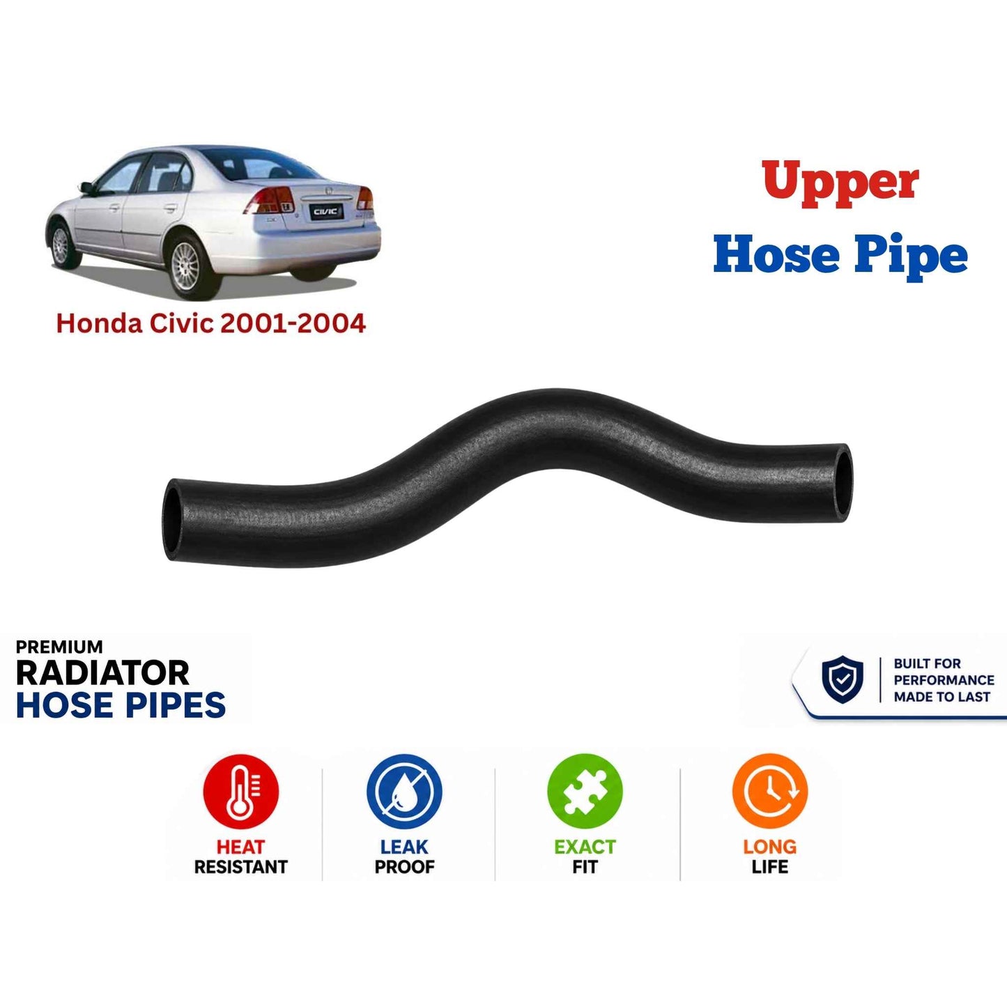 Buy Honda Civic 2001-2004 Upper Hose Pipe in Pakistan