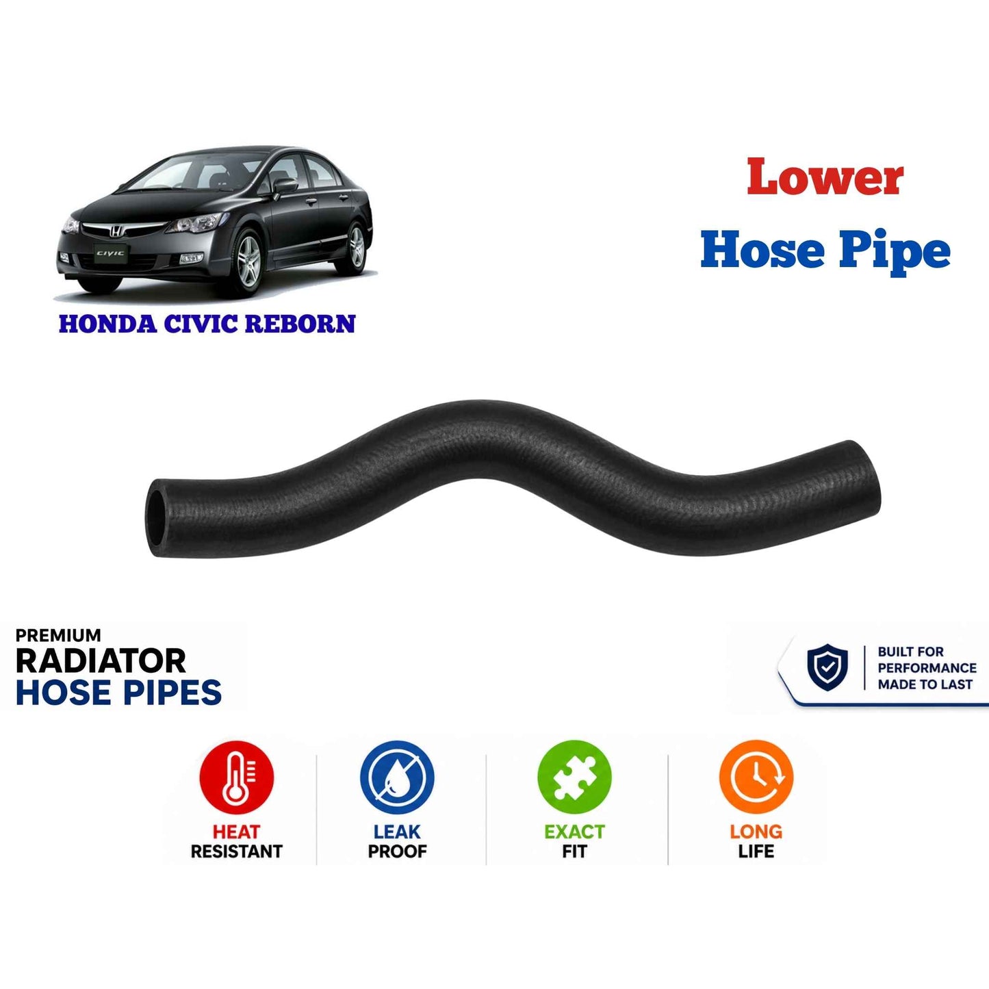 Buy Honda Civic Reborn Lower Hose Pipe in Pakistan