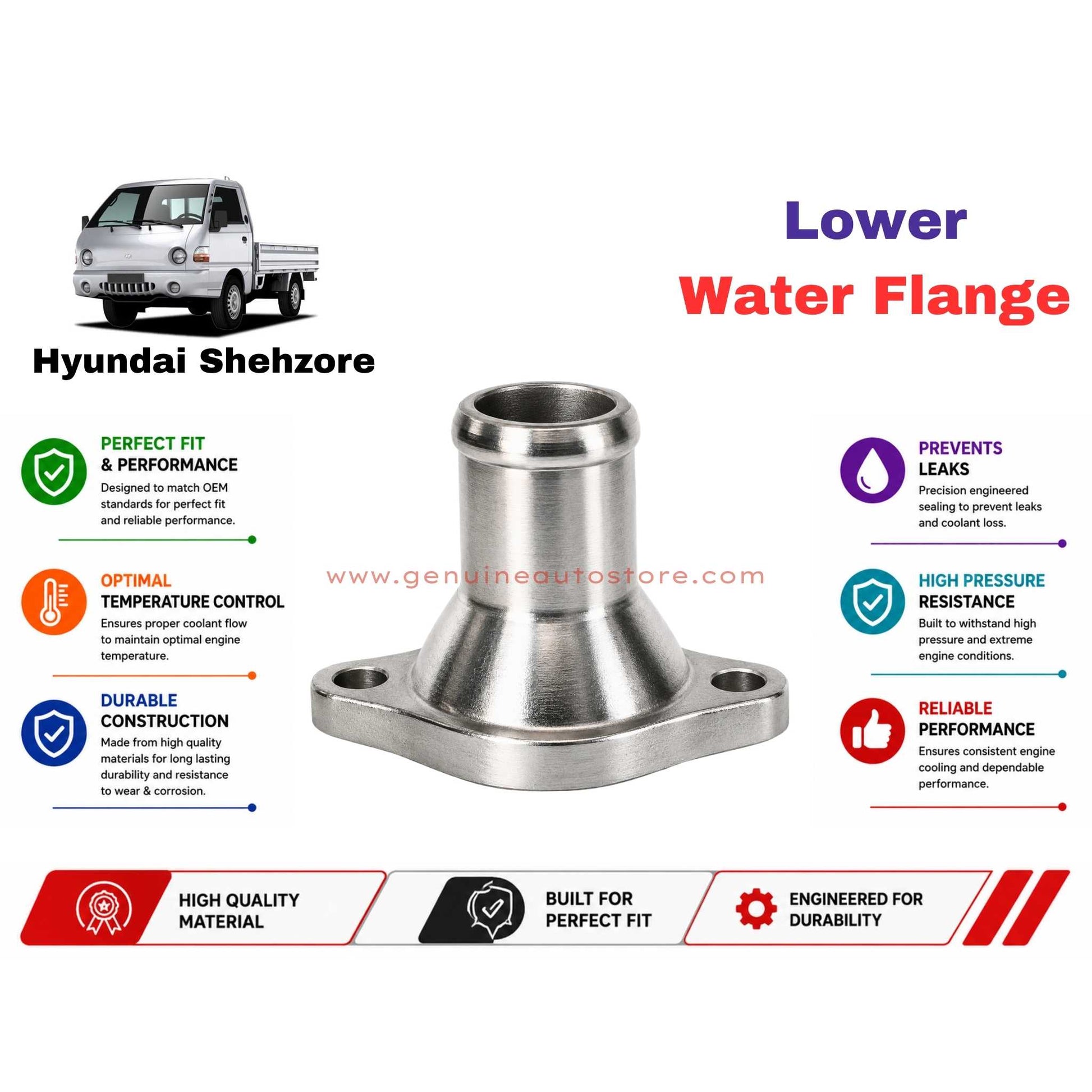 Buy Hyundai Shehzore Lower Water Flange in Pakistan