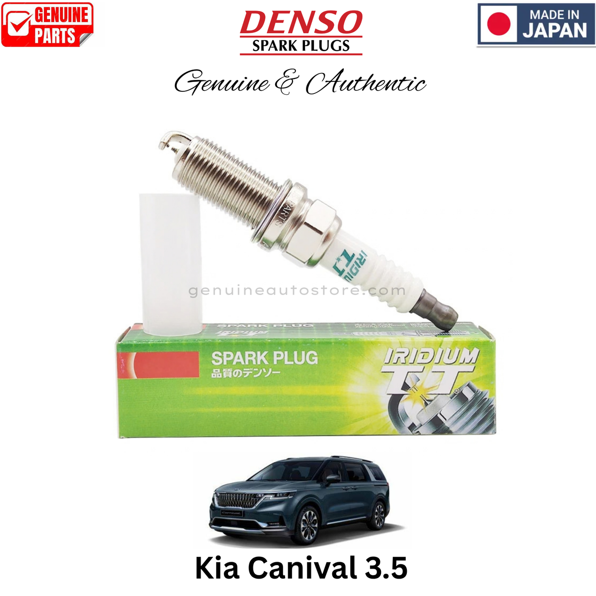 Buy Kia Carnival 3500cc Spark Plugs Iridium Twin Tip 6 Pc in Pakistan