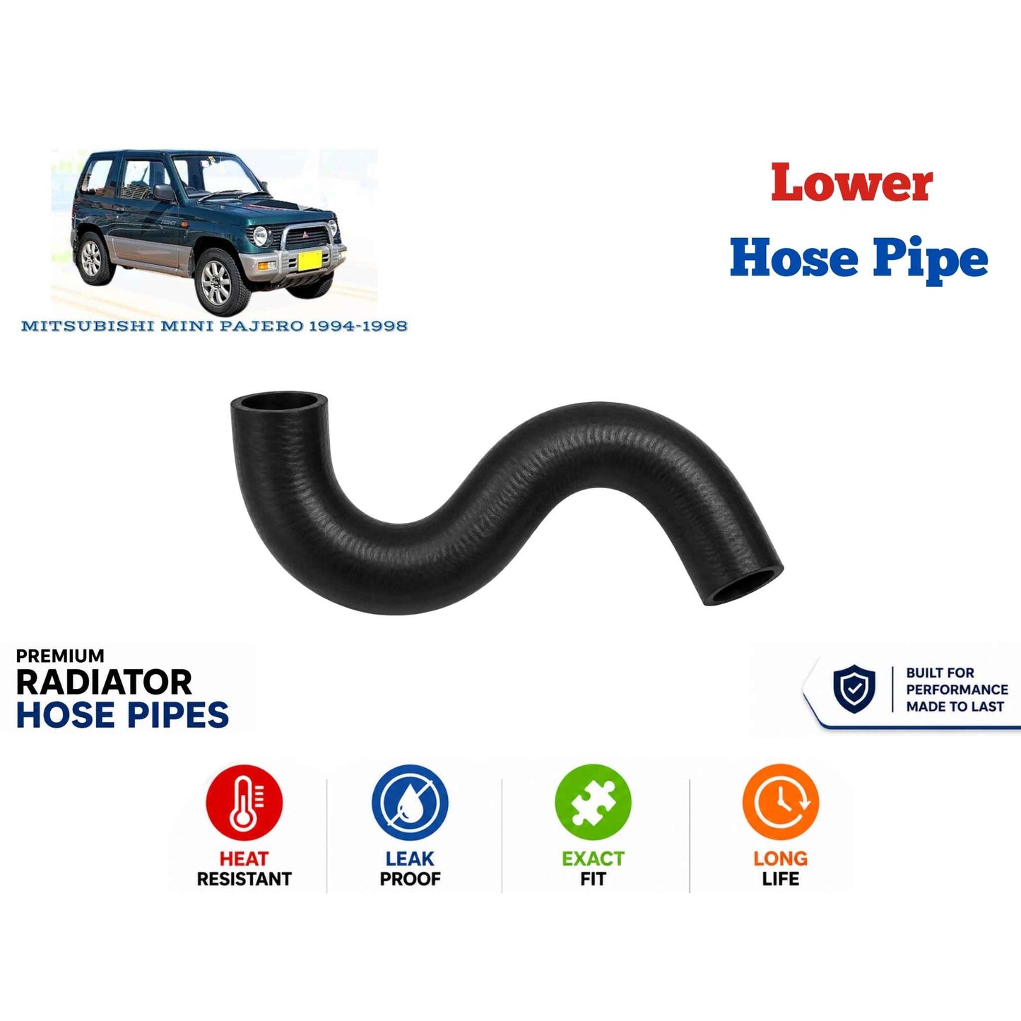 Buy Mitsubishi Mini Pajero 1994-1998 Lower Hose Pipe in Pakistan