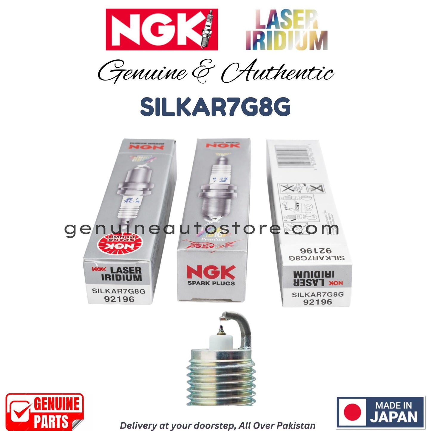 Buy Original SILKAR7G8G NGK Spark Plug For Daihatsu Rocky in Pakistan 