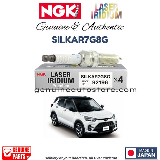 Buy Original SILKAR7G8G NGK Spark Plug For Toyota Raize in Pakistan 