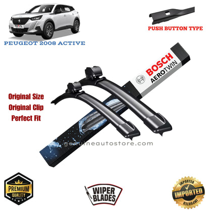 Buy Peugeot 2008 Active BOSCH Wiper Blades Button Type in Pakistan