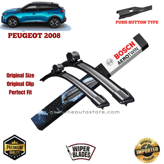 Buy Peugeot 2008 BOSCH Wiper Blades Button Type in Pakistan 
