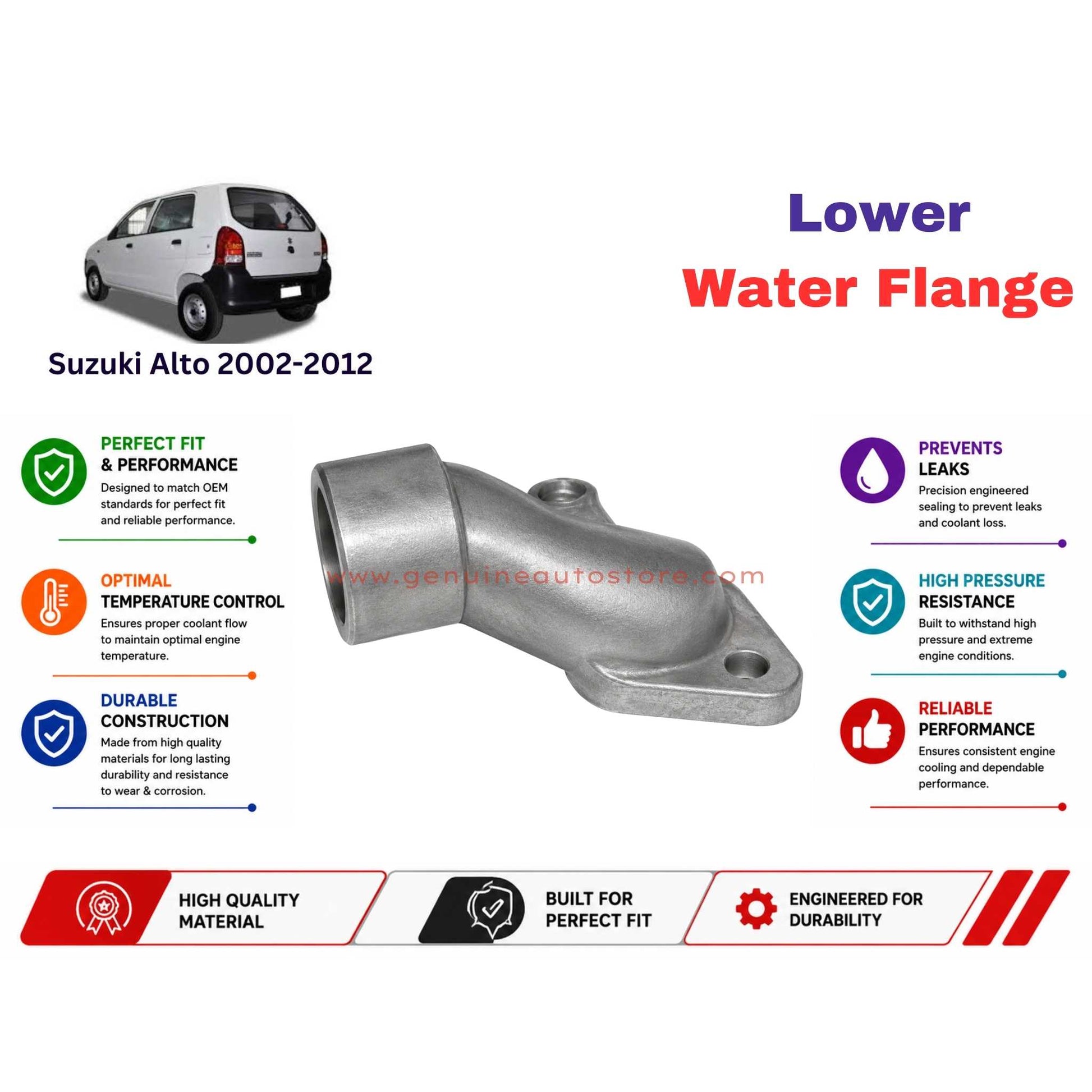 Buy Suzuki Alto 2002-2012 Lower Water Flange in Pakistan