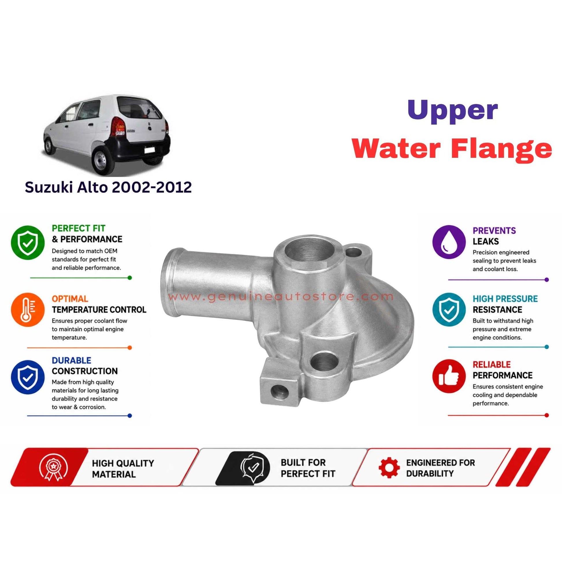 Buy Suzuki Alto 2002-2012 Upper Water Flange in Pakistan