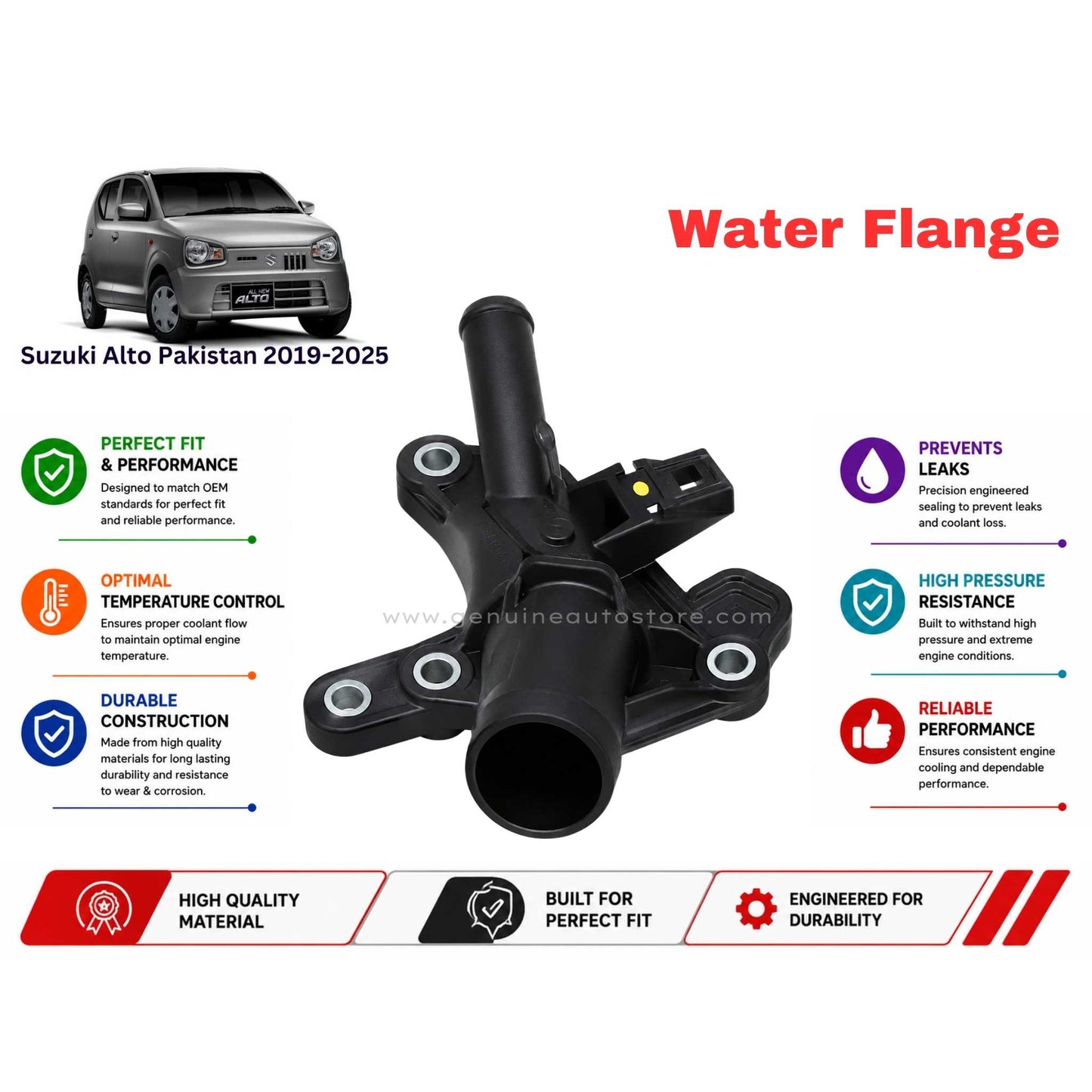 Buy Suzuki Alto Pakistan 2019-2025 Water Flange in Pakistan