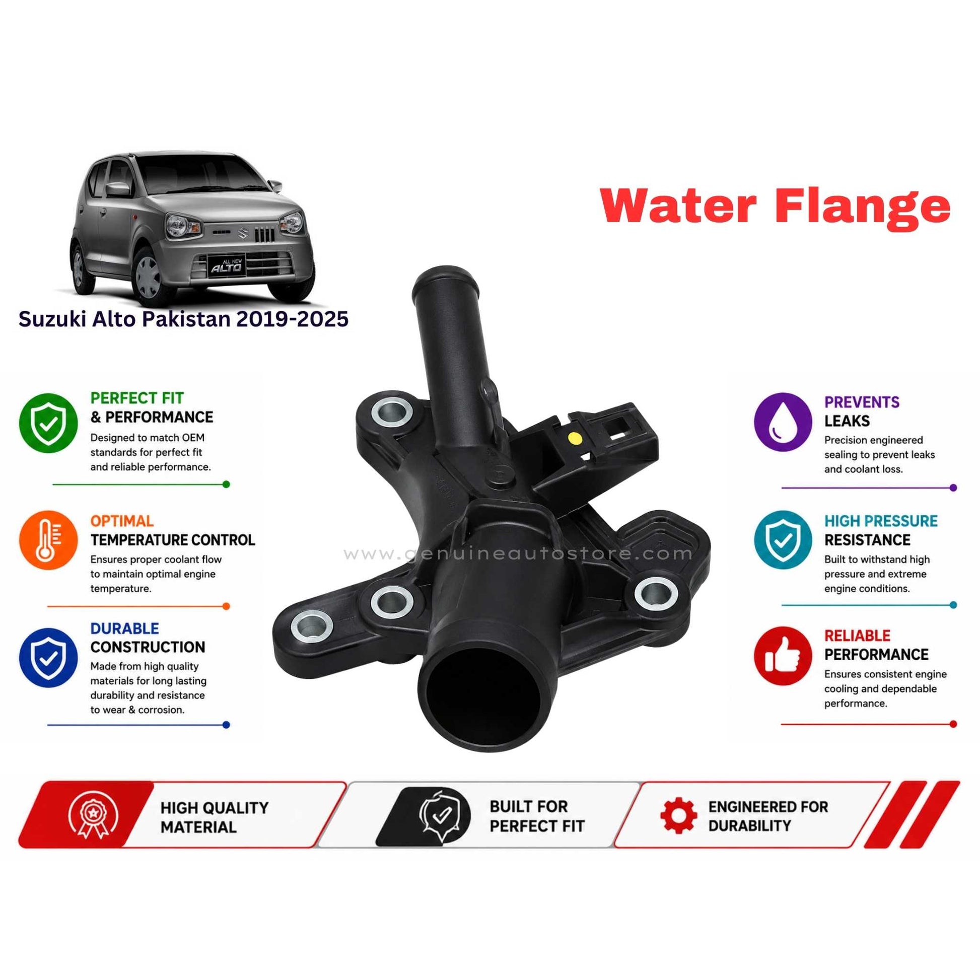 Buy Suzuki Alto Pakistan 2019-2025 Water Flange in Pakistan