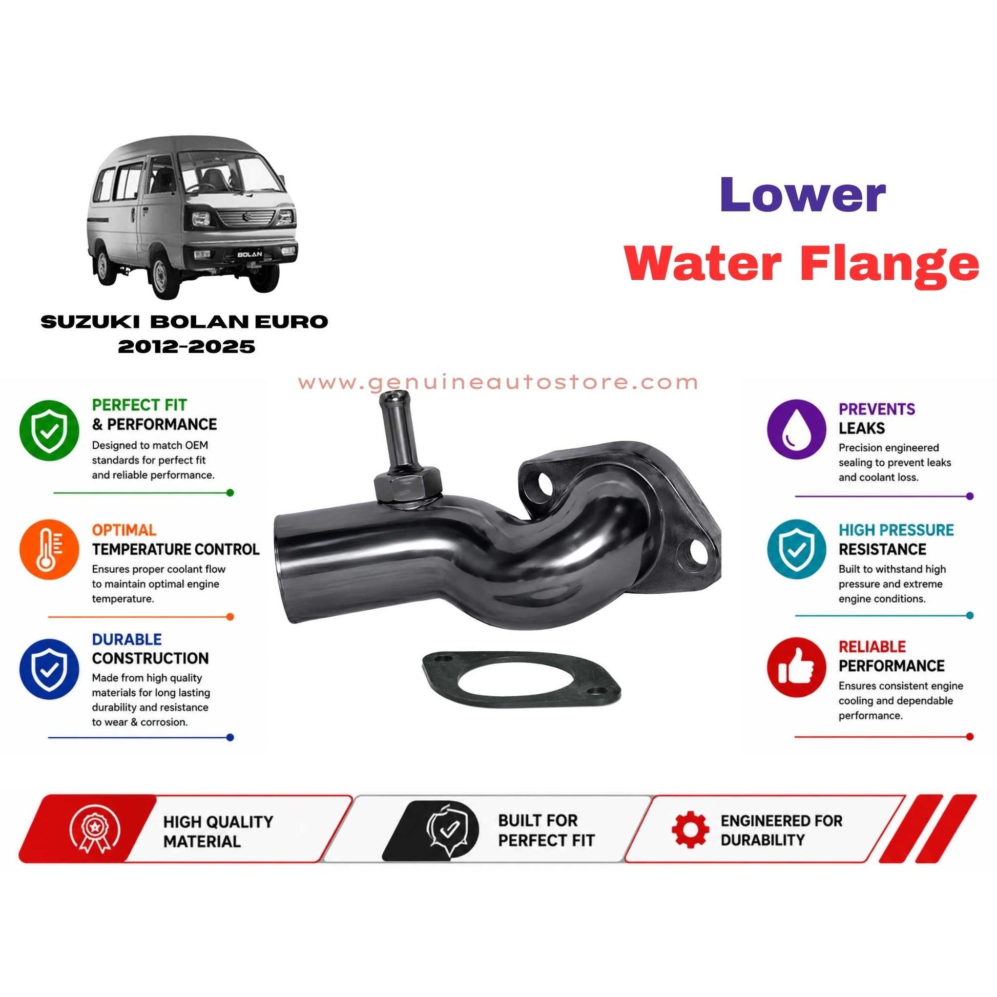 Buy Suzuki Bolan Euro 2012-2025 Lower Water Flange in Pakistan