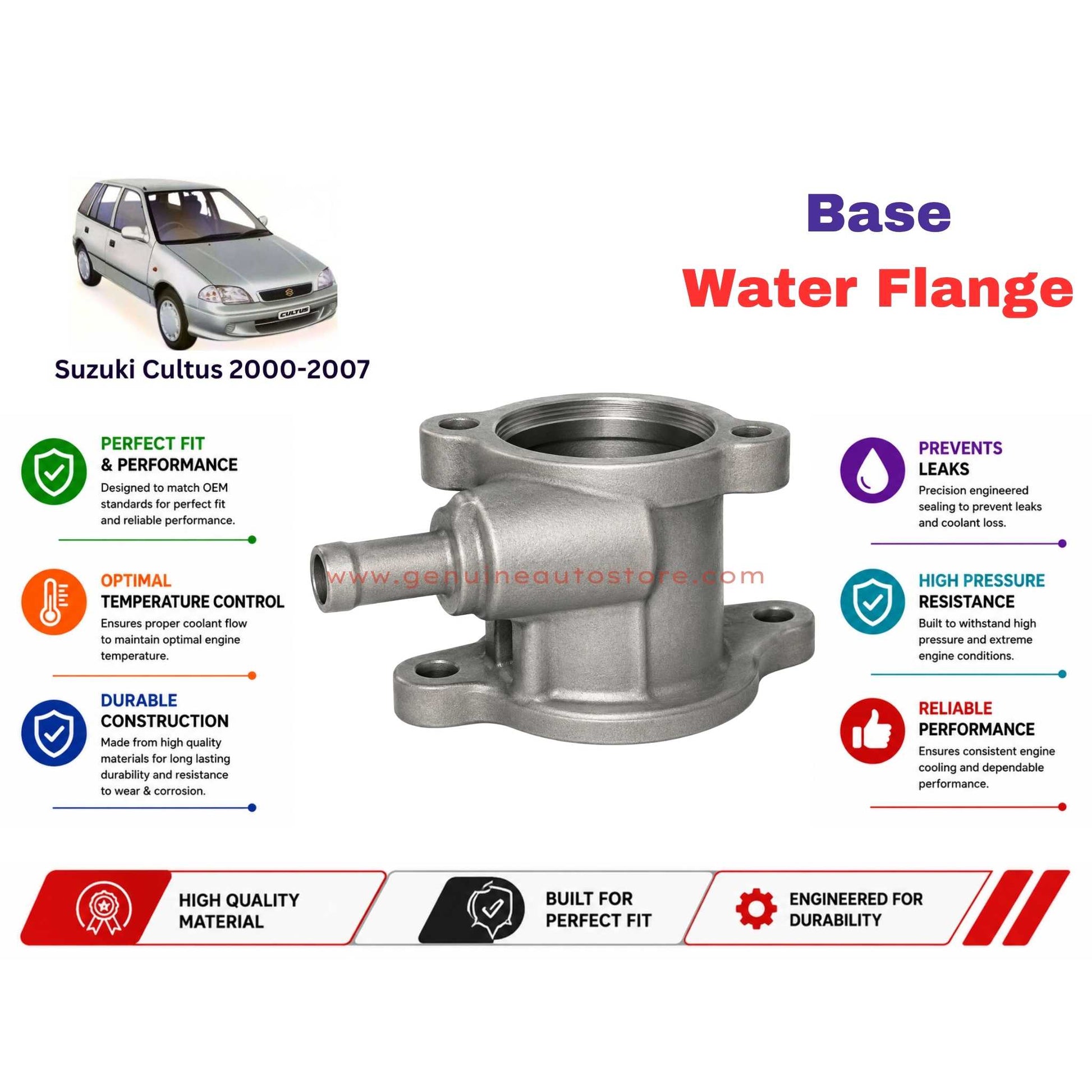 Buy Suzuki Cultus 2000-2007 Base Water Flange in Pakistan