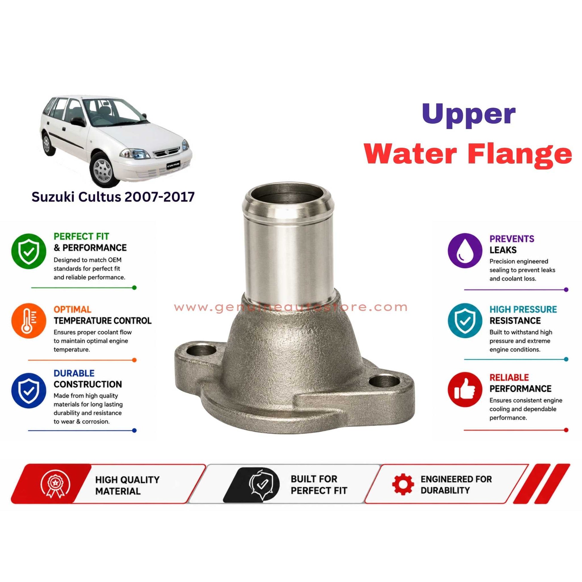 Buy Suzuki Cultus 2007-2017 Upper Water Flange in Pakistan