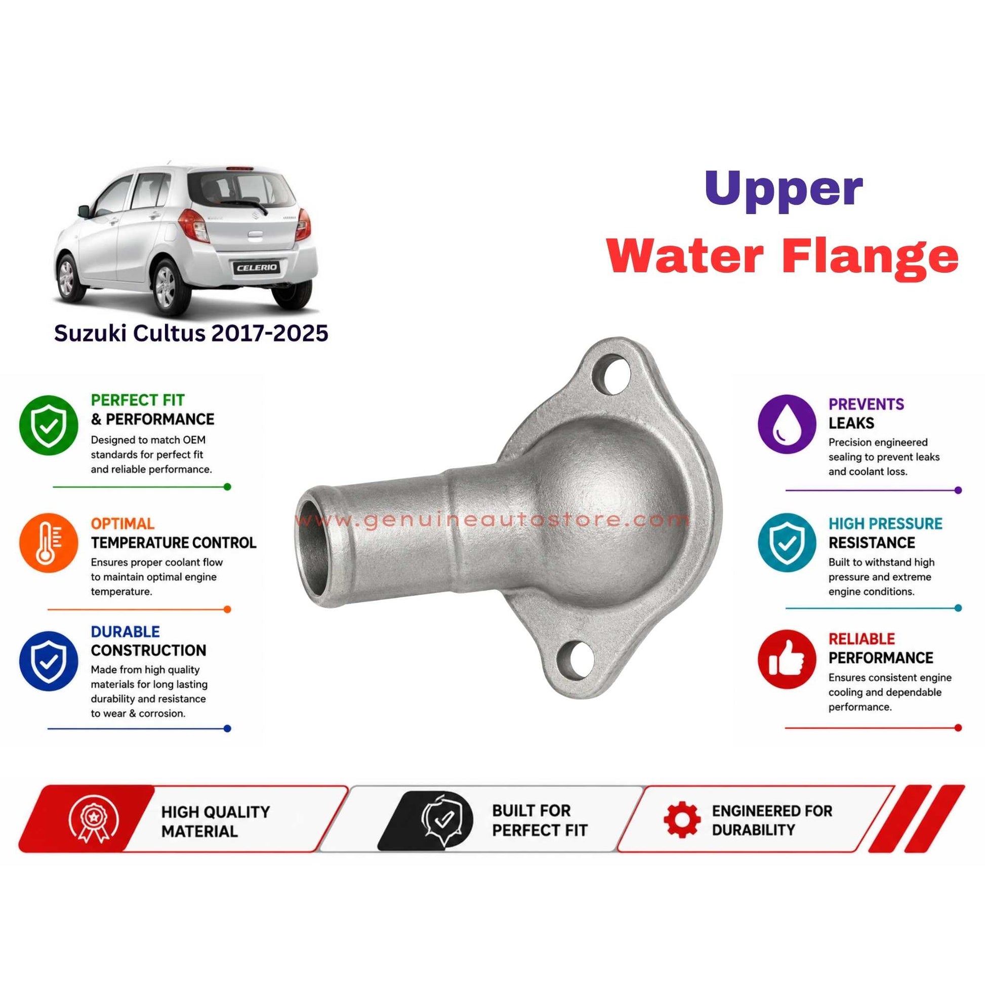 Buy Suzuki Cultus 2017-2025 Upper Water Flange in Pakistan