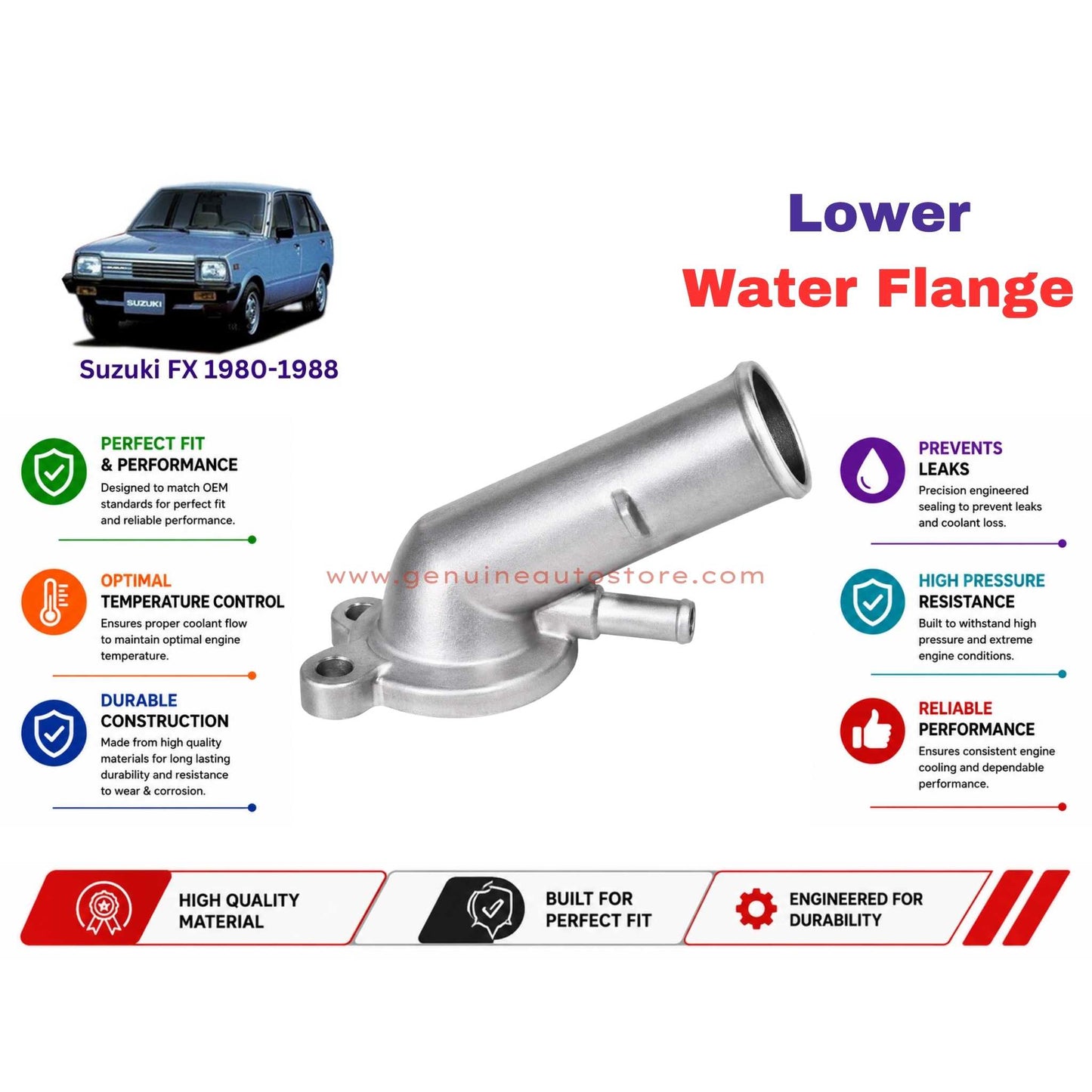 Buy Suzuki FX 1980-1988 Lower Water Flange in Pakistan