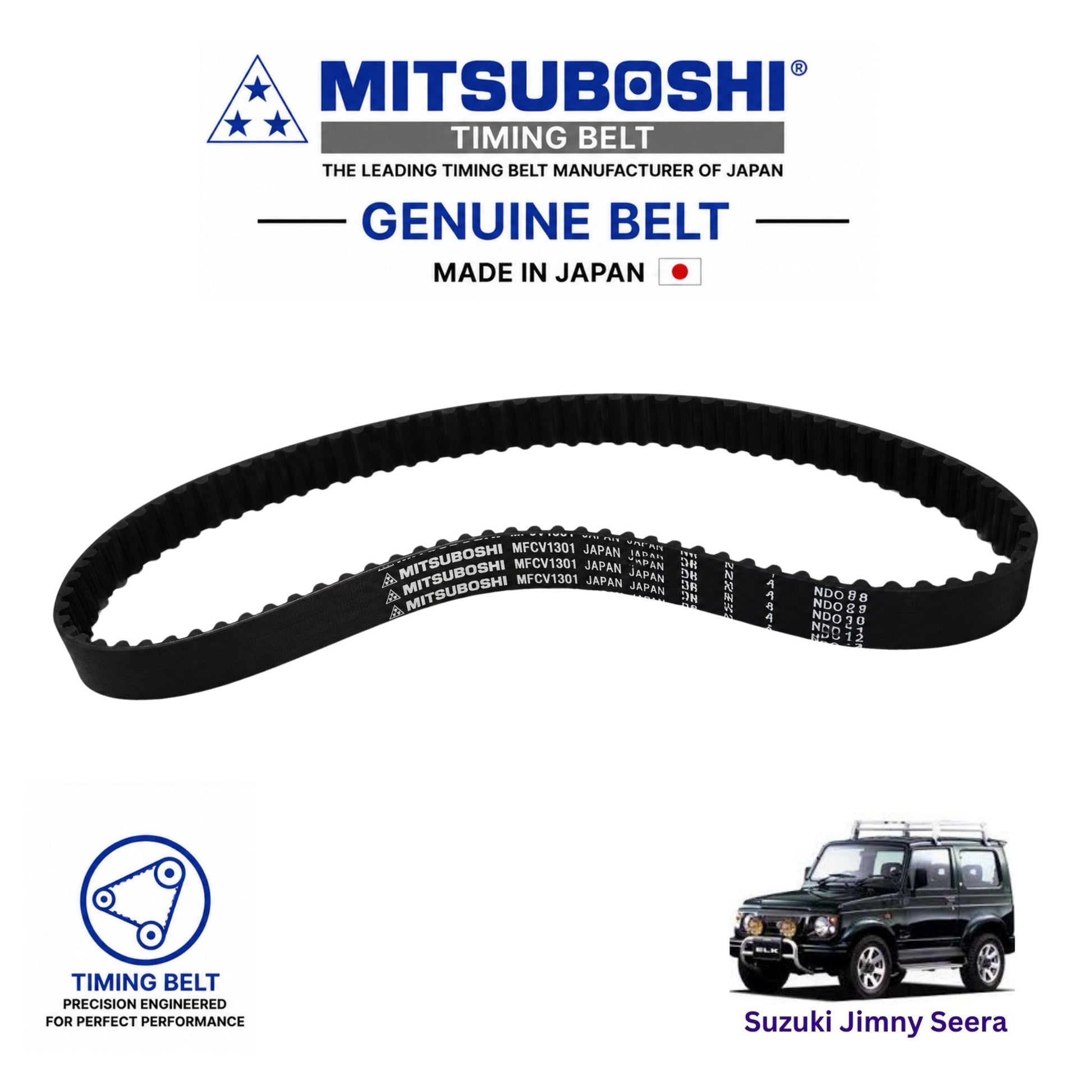Buy Suzuki Jimny Seera Timing Belt Japan - Mitsuboshi in Pakistan