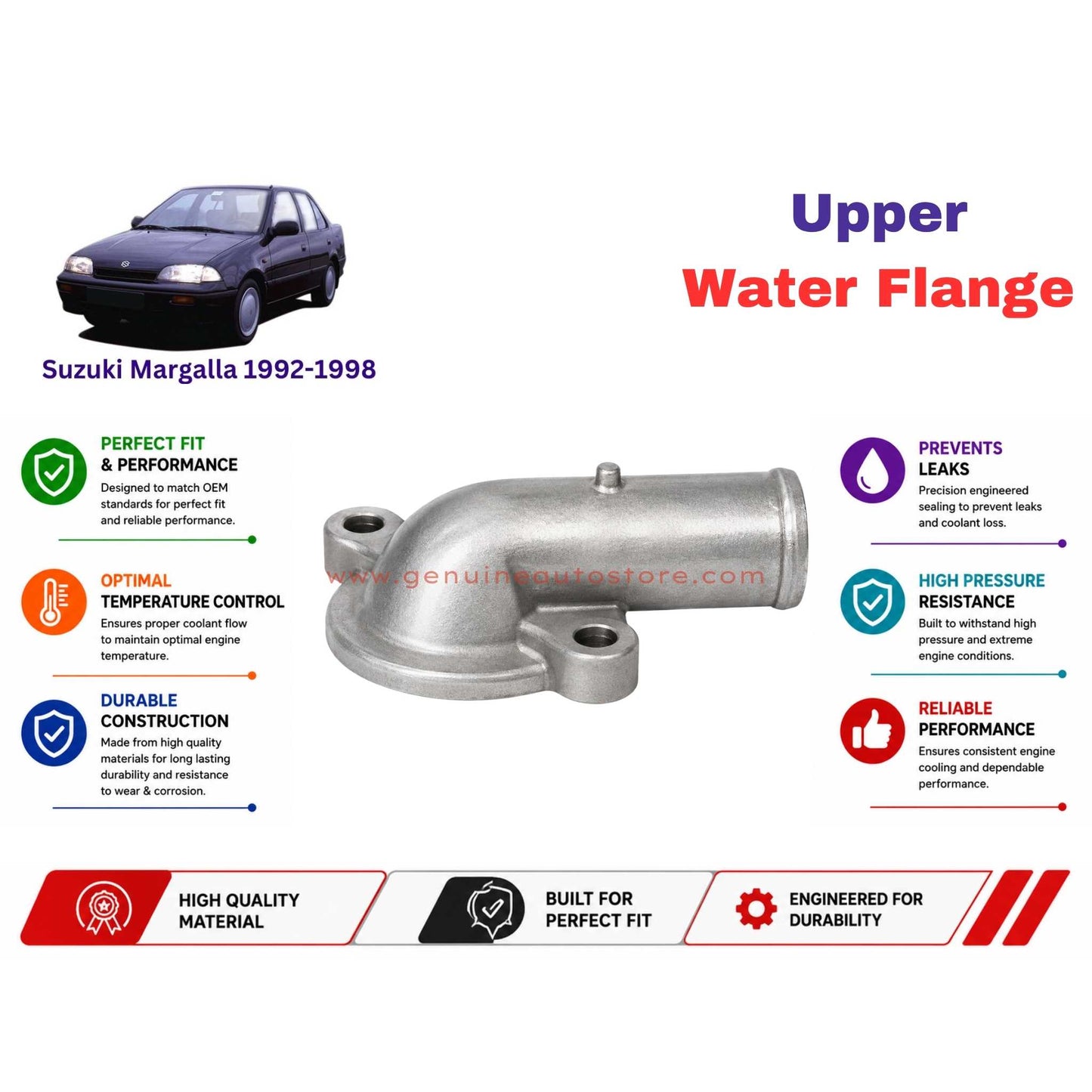 Buy Suzuki Margalla 1992-1998 Upper Water Flange in Pakistan