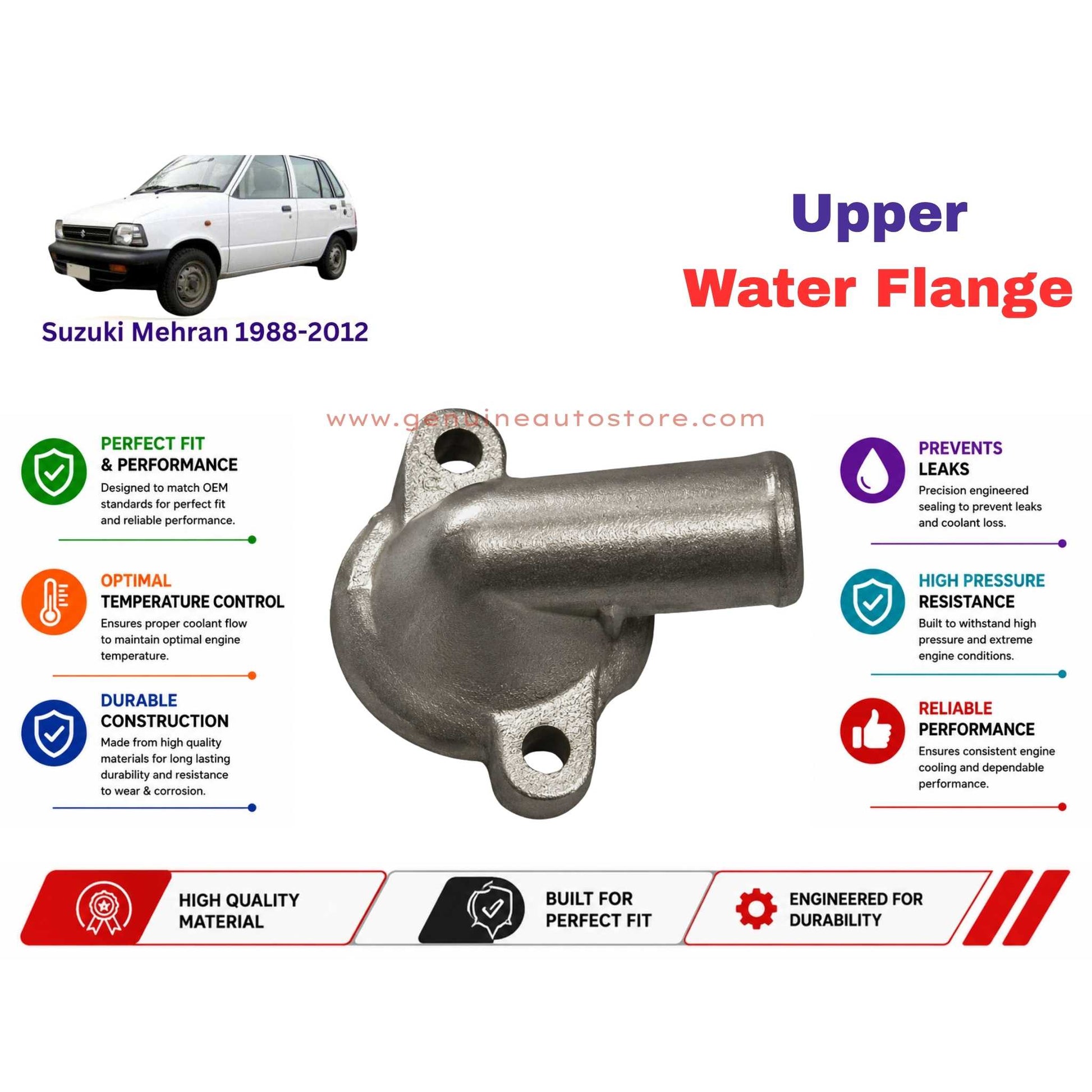 Buy Suzuki Mehran 1988-2012 Upper Water Flange in Pakistan
