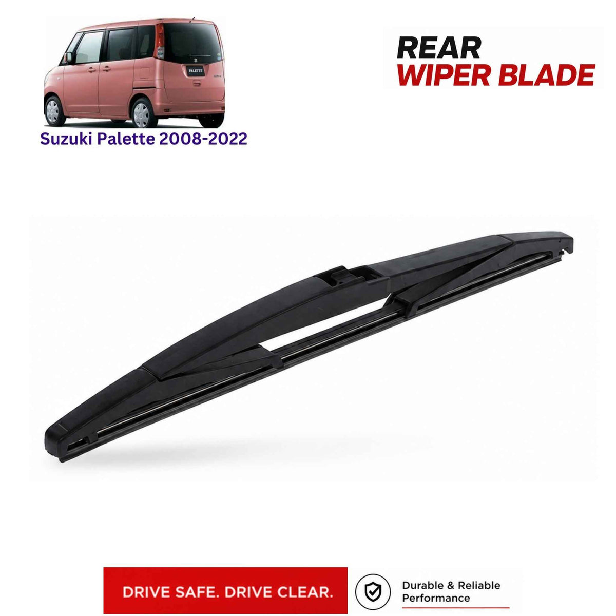 Buy Suzuki Palette 2008-2022 Rear Wiper Blade in Pakistan at best Price