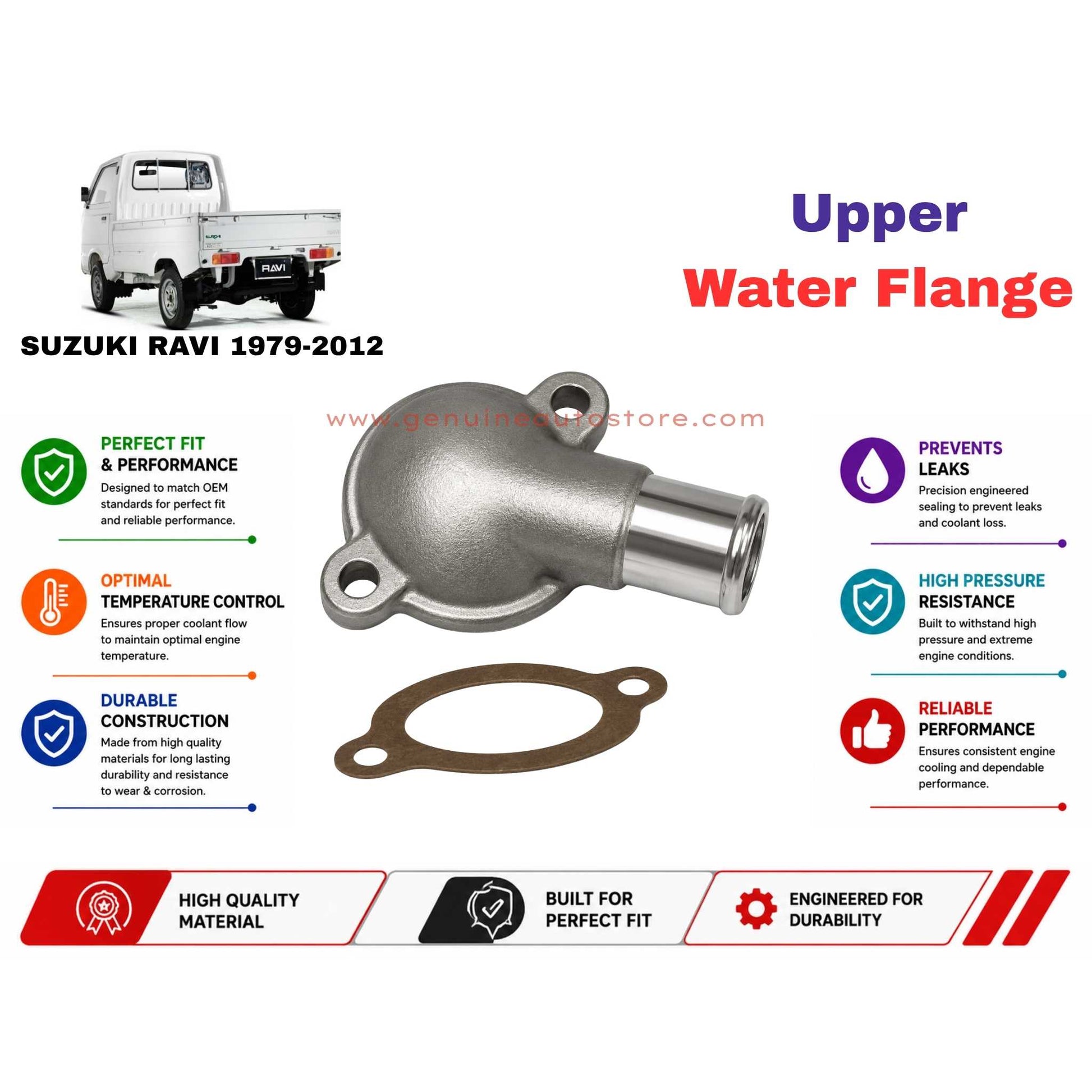 Buy Suzuki Ravi 1979-2012 Upper Water Flange in Pakistan