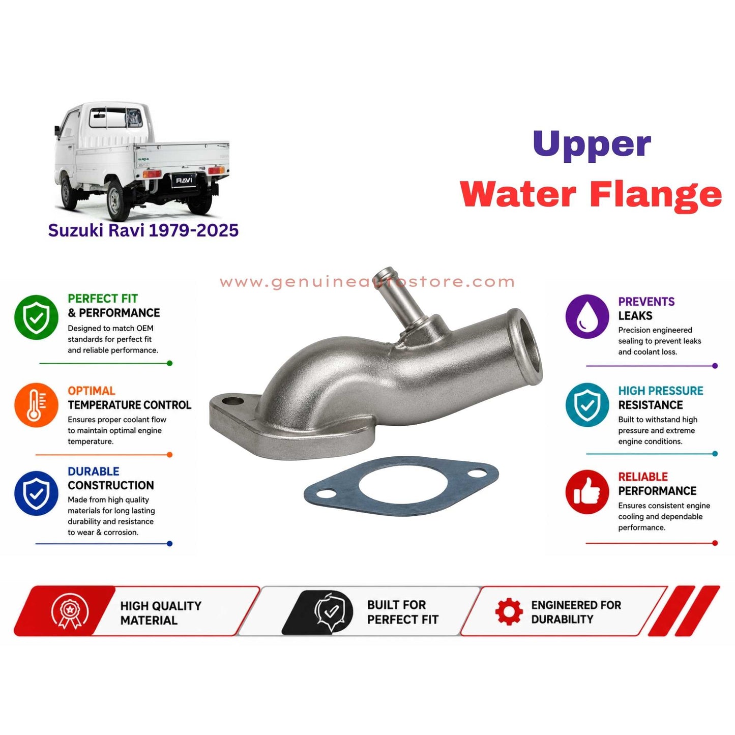 Buy Suzuki Ravi 1979-2025 Upper Water Flange in Pakistan
