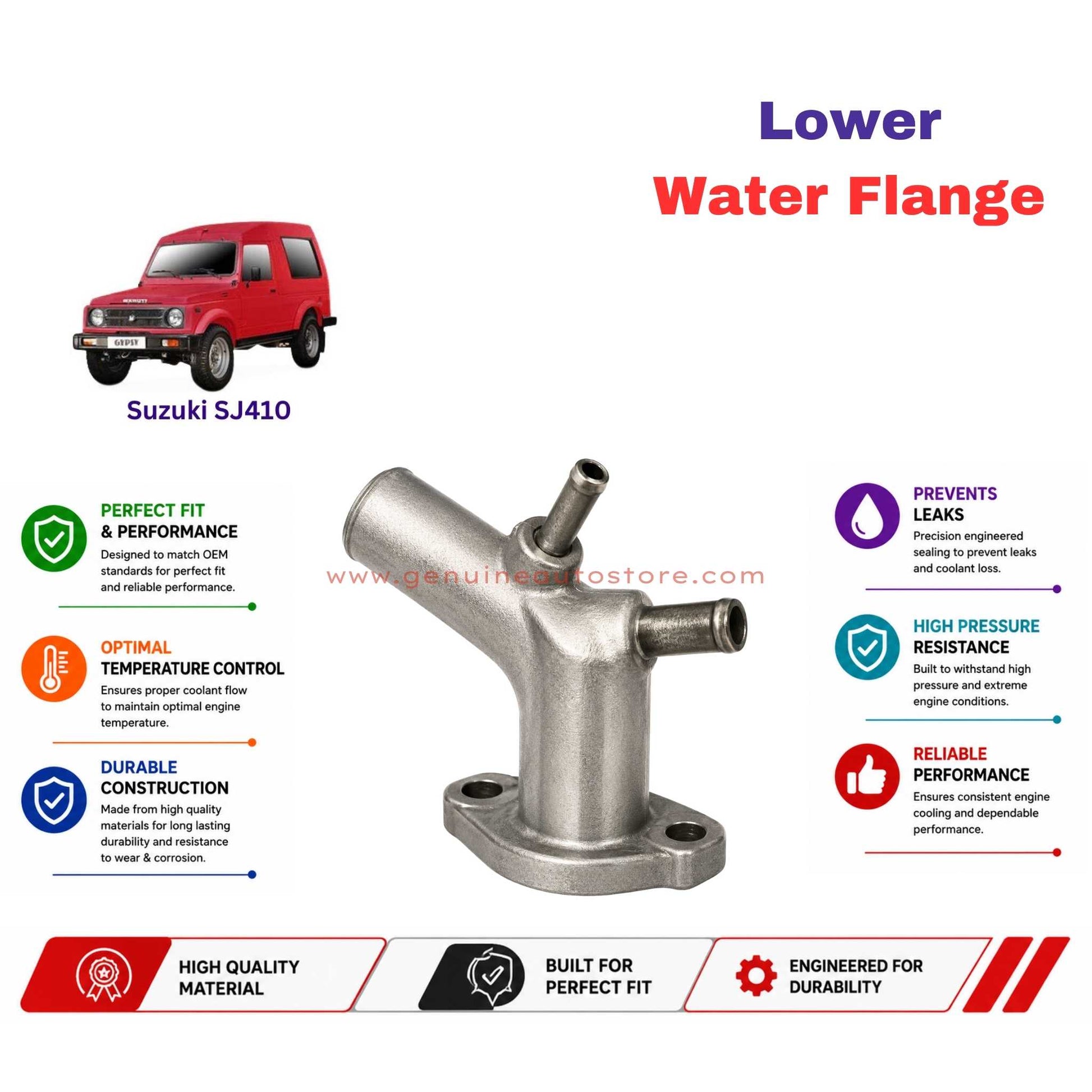 Buy Suzuki SJ410 Lower Water Flange in Pakistan