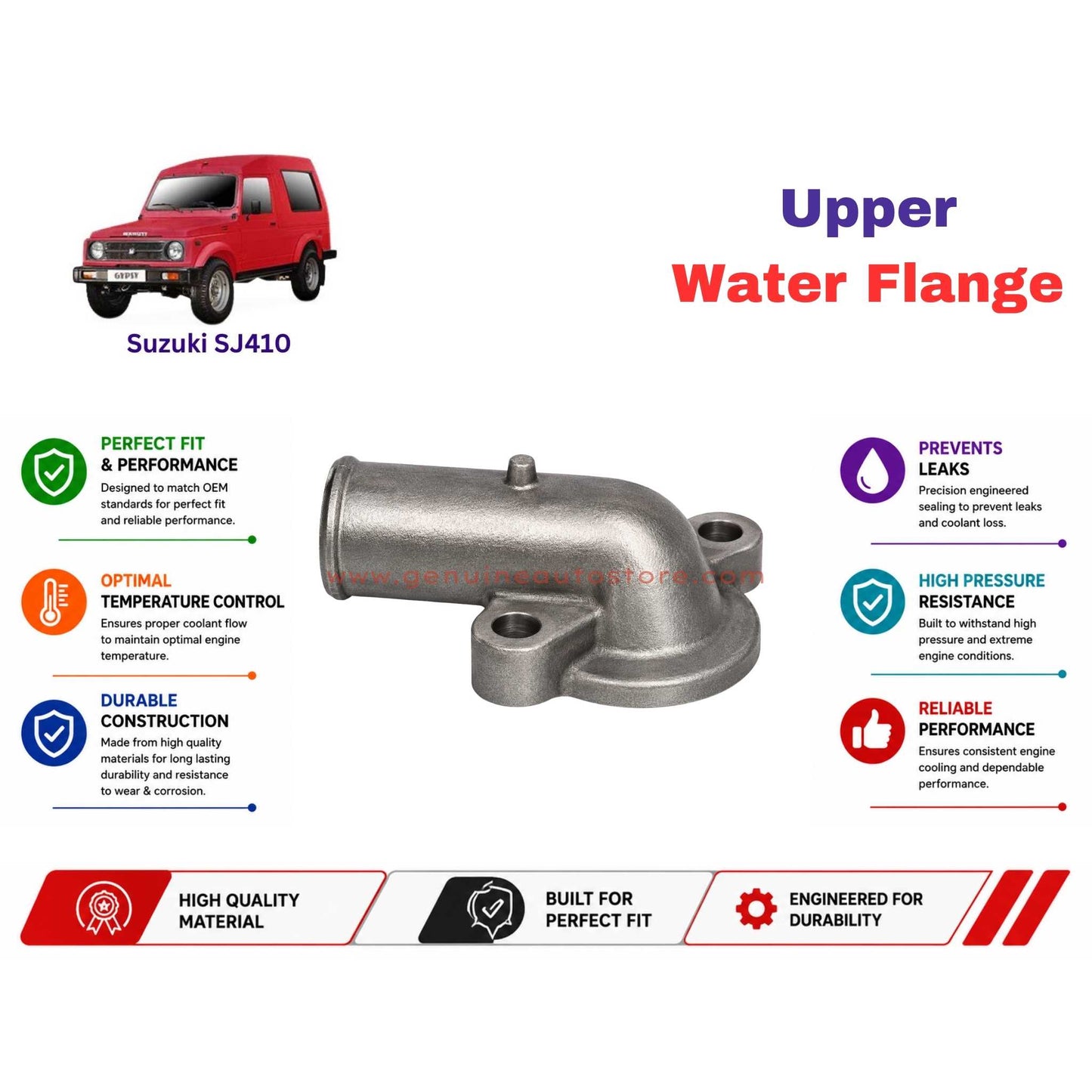 Buy Suzuki SJ410 Upper Water Flange in Pakistan