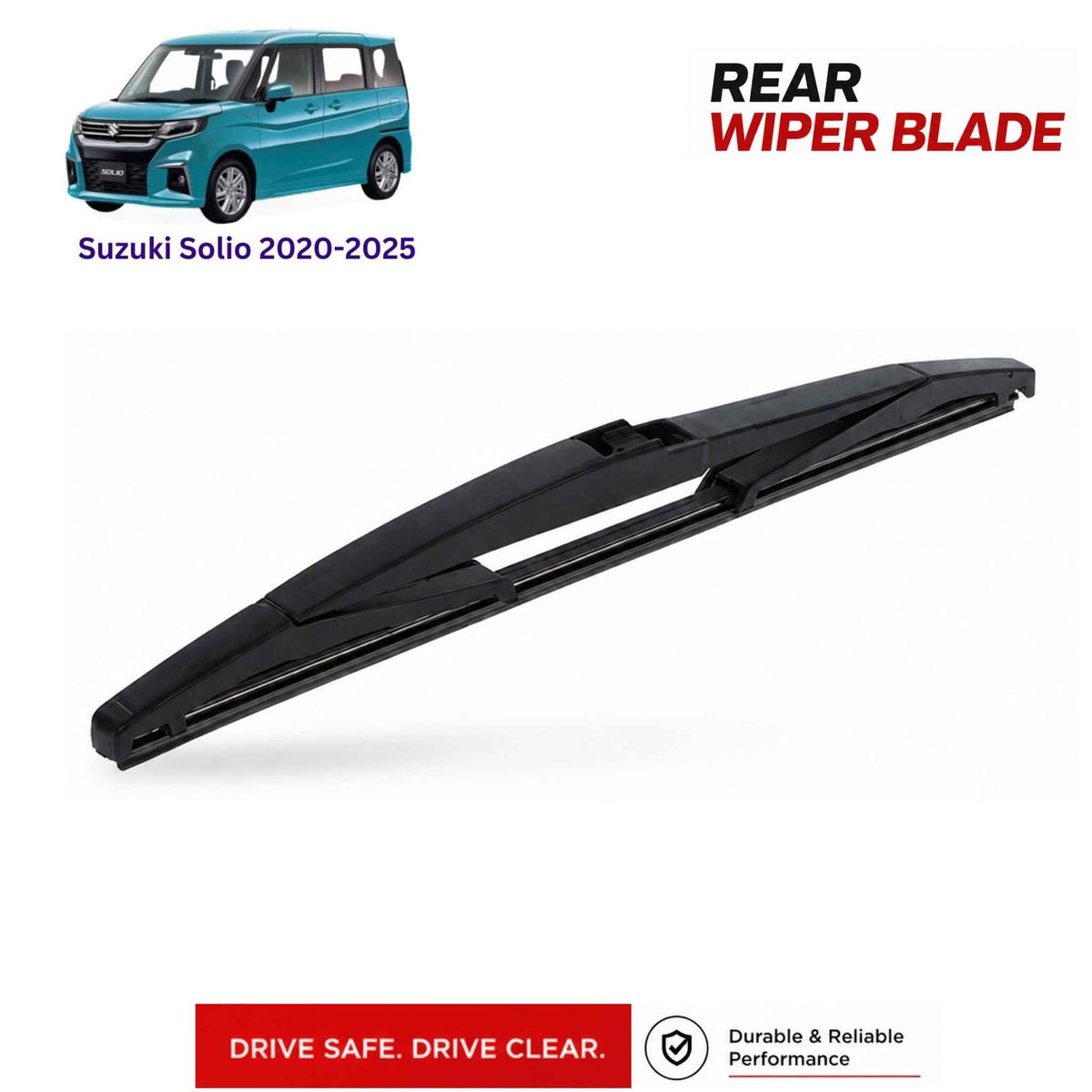 Buy Suzuki Solio 2020-2025 Rear Wiper Blade in Pakistan at best Price