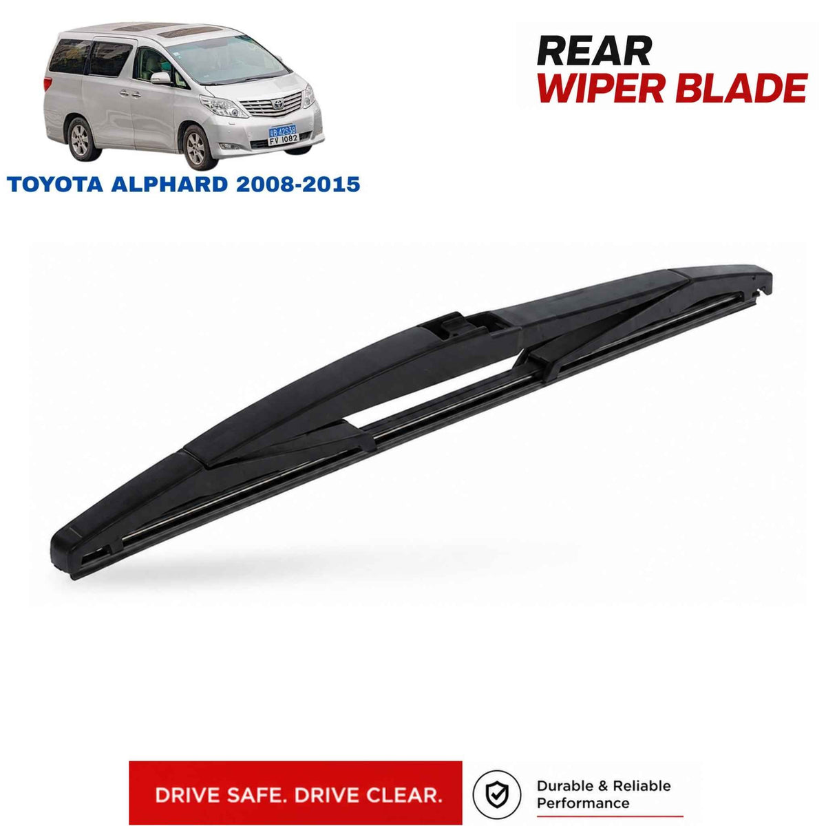 Buy Toyota Alphard 2008-2015 Rear Wiper Blade in Pakistan at best Price