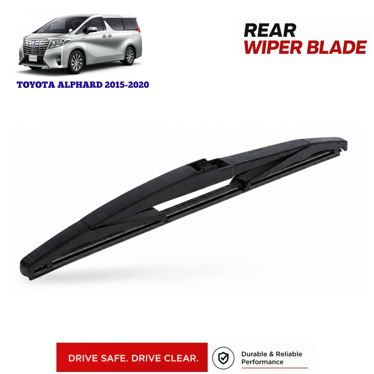 Buy Toyota Alphard 2015-2020 Rear Wiper Blade in Pakistan at best Price