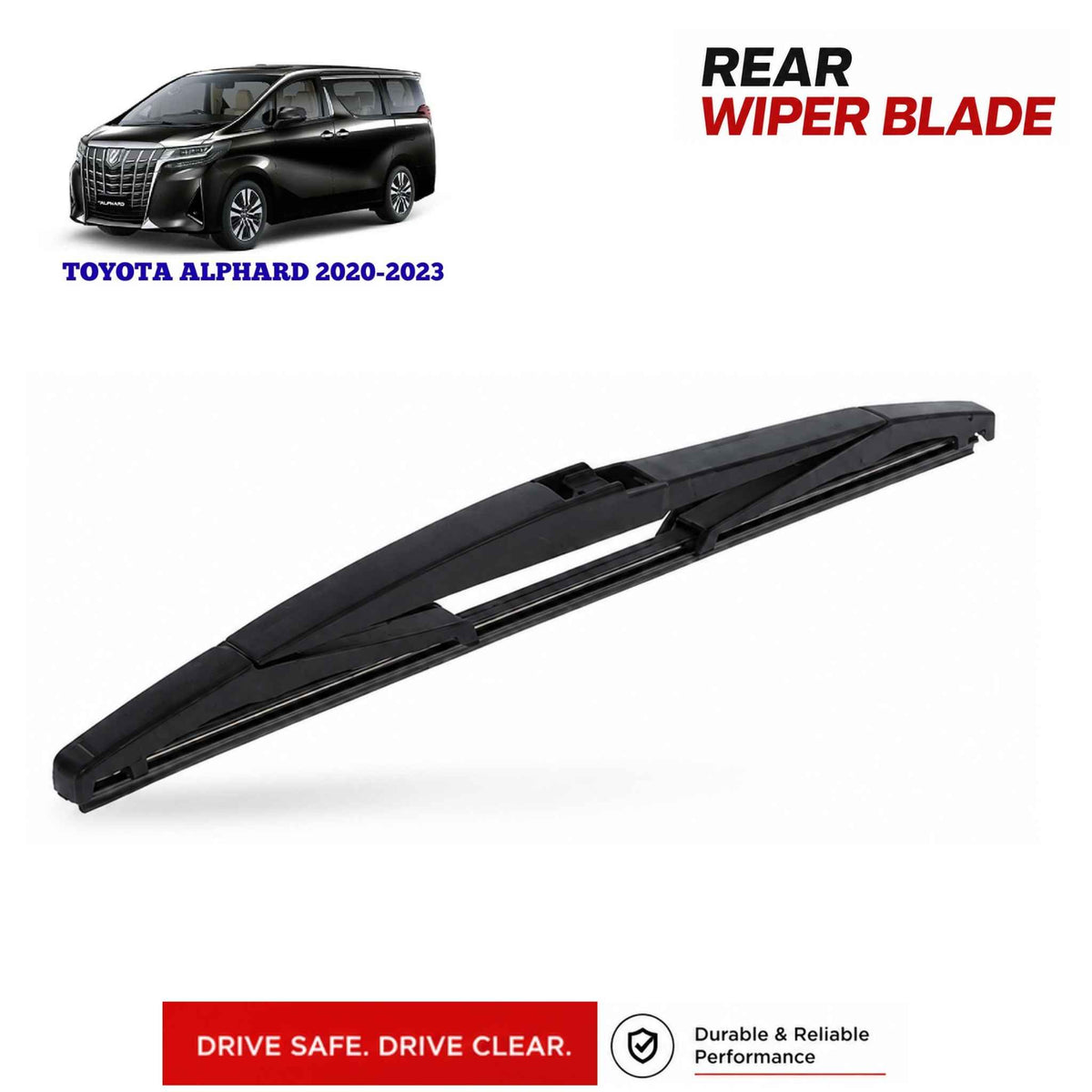 Buy Toyota Alphard 2020-2023 Rear Wiper Blade in Pakistan at best Price
