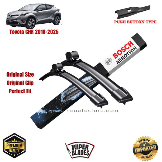 Buy Toyota CHR 2016-2025 BOSCH Wiper Blades Button Type in Pakistan