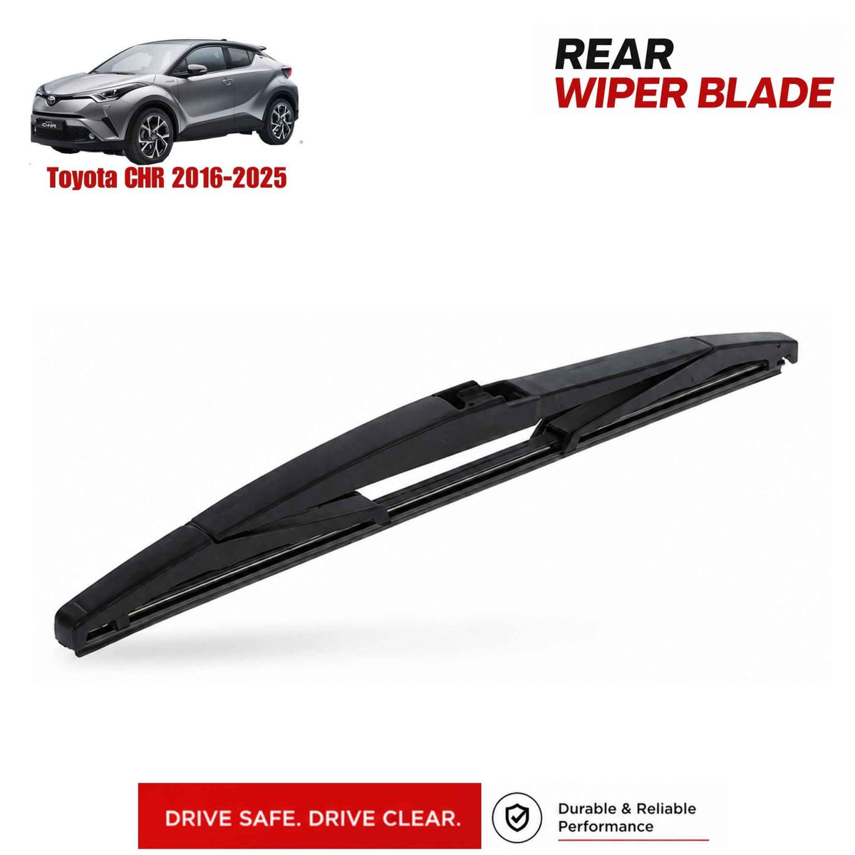 Buy Toyota Chr 2016-2025 Rear Wiper Blade in Pakistan at best Price