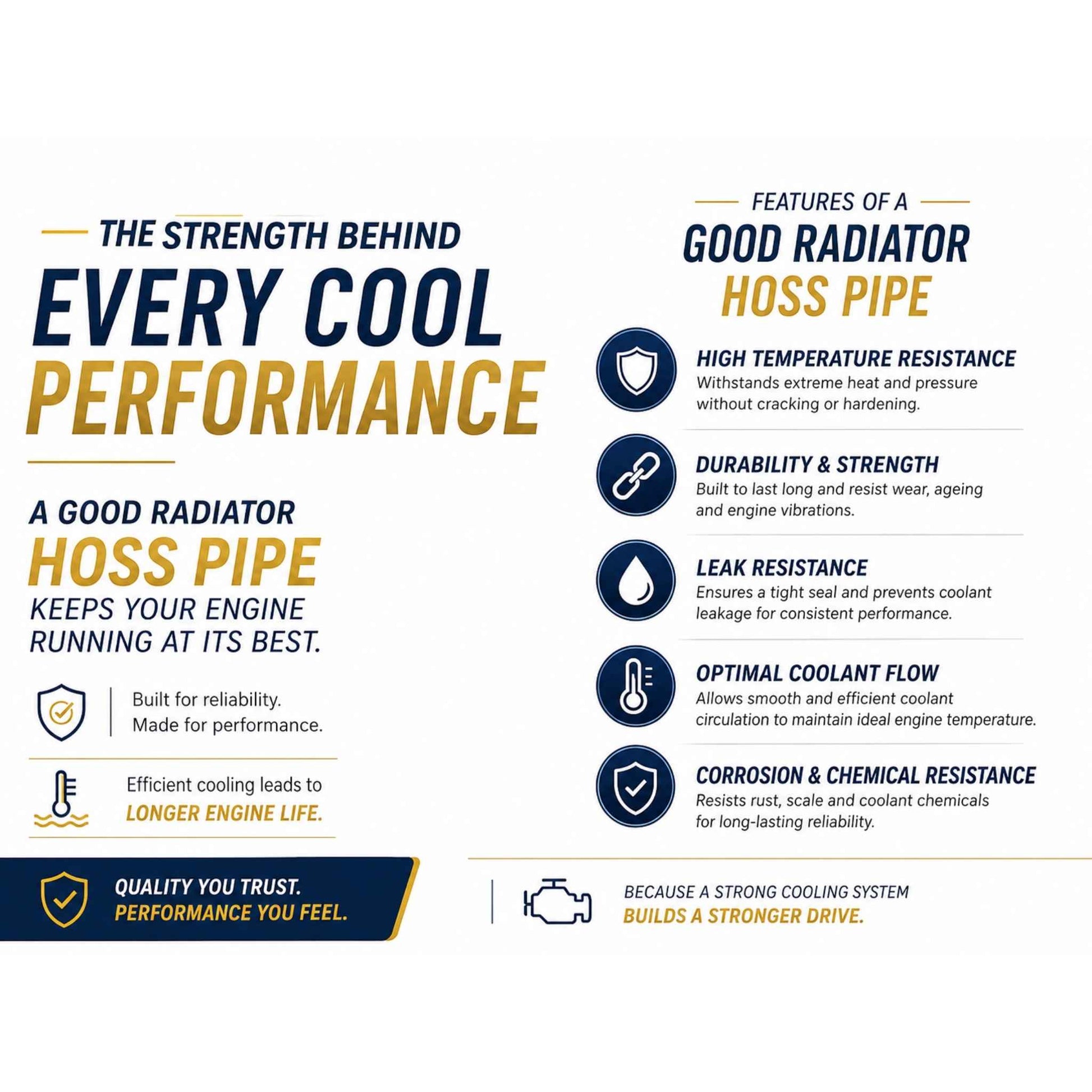 Buy Toyota Corolla 2.0D 2002-2008 Upper Hose Pipe in Pakistan