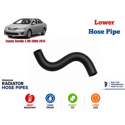 Buy Toyota Corolla 2.0D 2008-2014 Lower Hose Pipe in Pakistan