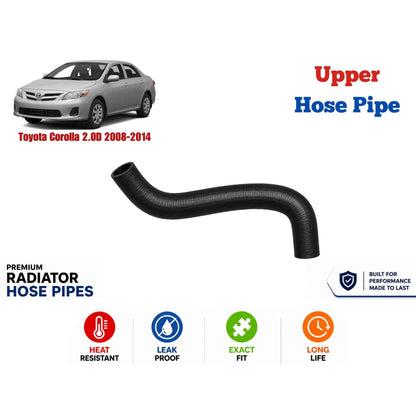 Buy Toyota Corolla 2.0D 2008-2014 Upper Hose Pipe in Pakistan