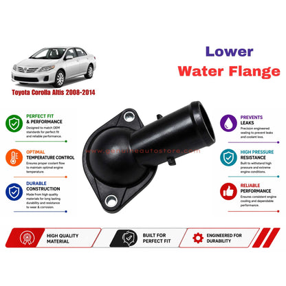 Buy Toyota Corolla Altis 2008-2014 Lower Water Flange in Pakistan
