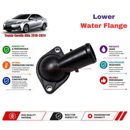 Buy Toyota Corolla Altis 2018-2024 Lower Water Flange in Pakistan