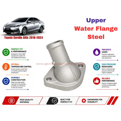 Buy Toyota Corolla Altis 2018-2024 Upper Water Flange Steel in Pakistan