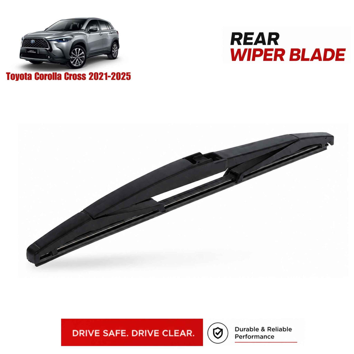 Buy Toyota Corolla Cross 2021-2025 Rear Wiper Blade in Pakistan at best Price