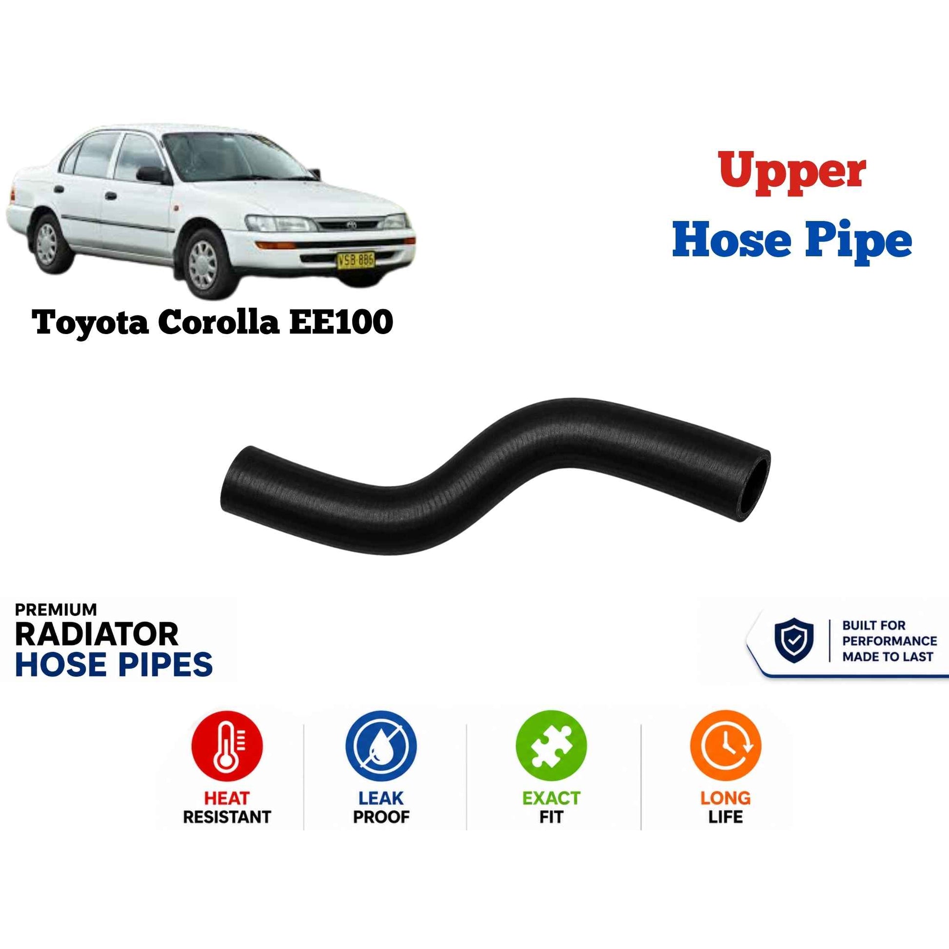 Buy Toyota Corolla EE100 Upper Hose Pipe in Pakistan