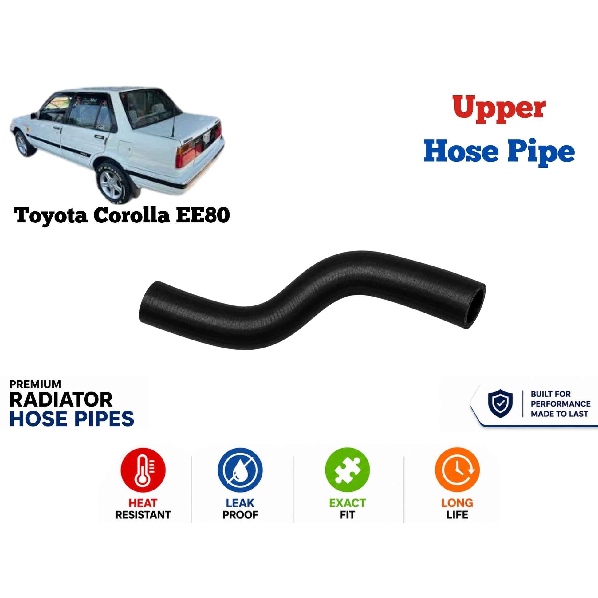 Buy Toyota Corolla EE80 Upper Hose Pipe in Pakistan