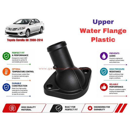 Buy Toyota Corolla Gli 2008-2014 Upper Water Flange Plastic in Pakistan